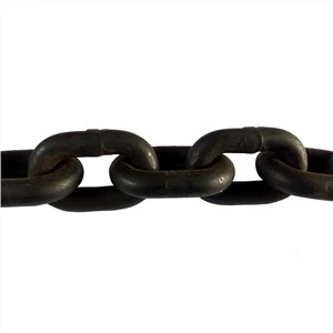 Karartılmış Yüksek Gerilimli G80 28*84mm Kaldırma Zinciri